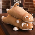 Shiba Inu Dog Plush Toy – Soft Stuffed Animal Pillow for Kids & Adults