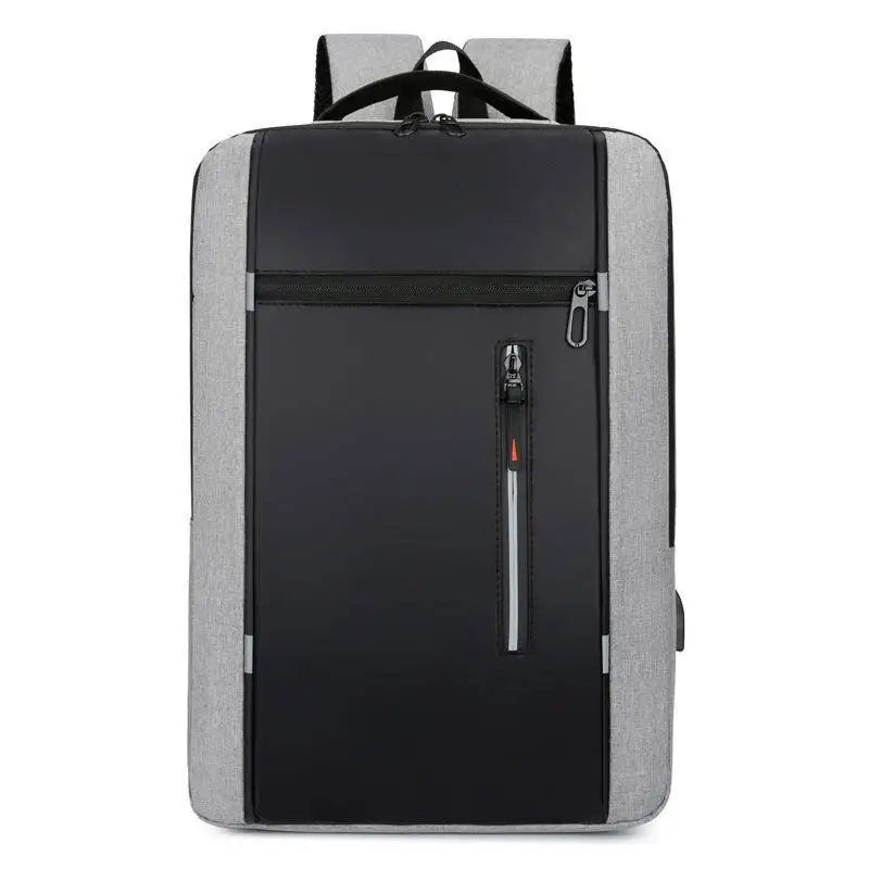 NNEOBA Waterproof Oxford Laptop Backpack Gray-0