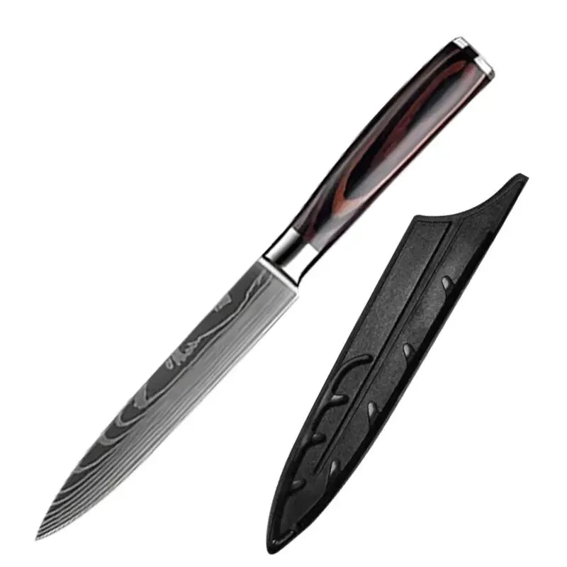 NNEOBA Professional Kitchen Knife Brown