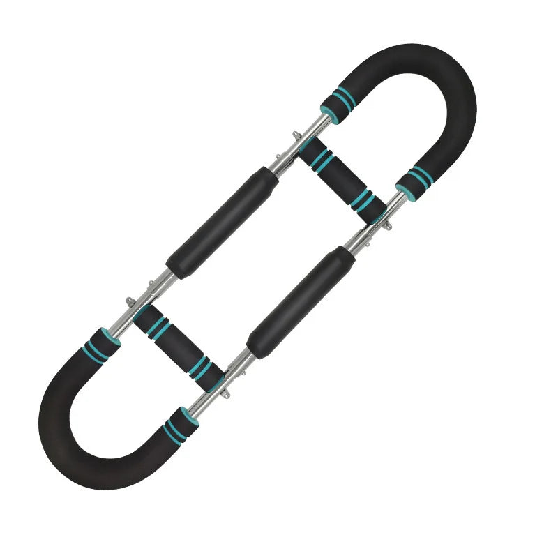 Adjustable U-Shaped Arm Exerciser – 30–50KG Resistance Bar for Upper Body