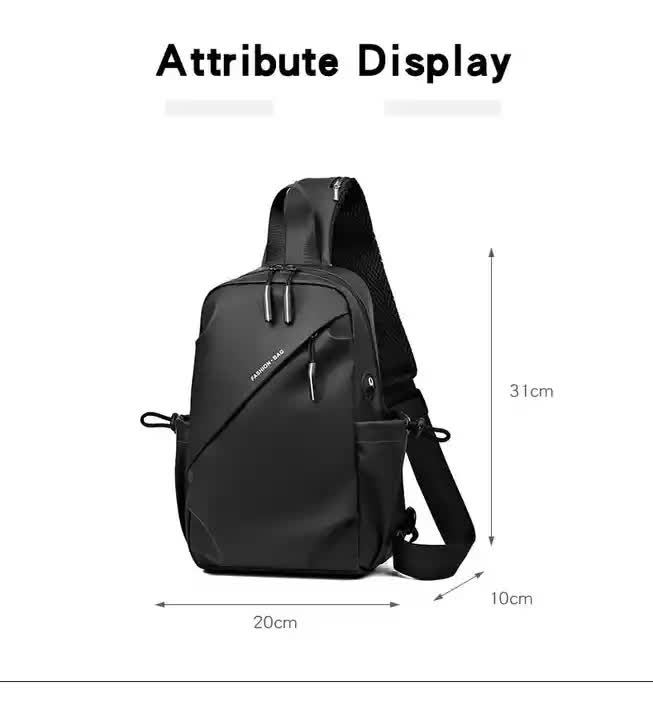 NNEDSZ Multifunctional Crossbody Chest Bag | Stylish and Practical Shoulder Backpack for Everyday Use