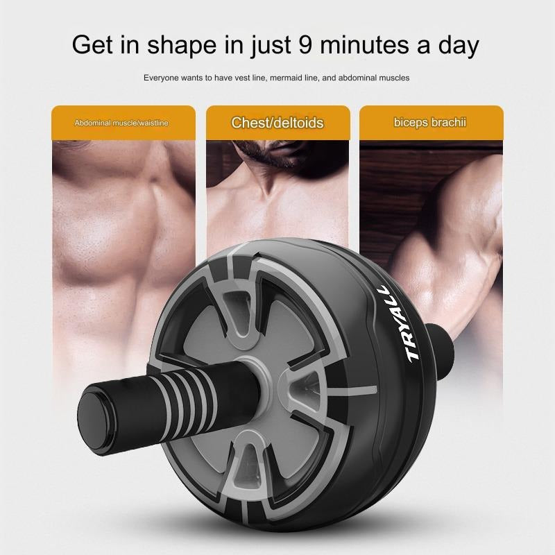 Automatic Rebound Ab Wheel – Core Strengthening Home Gym Equipment