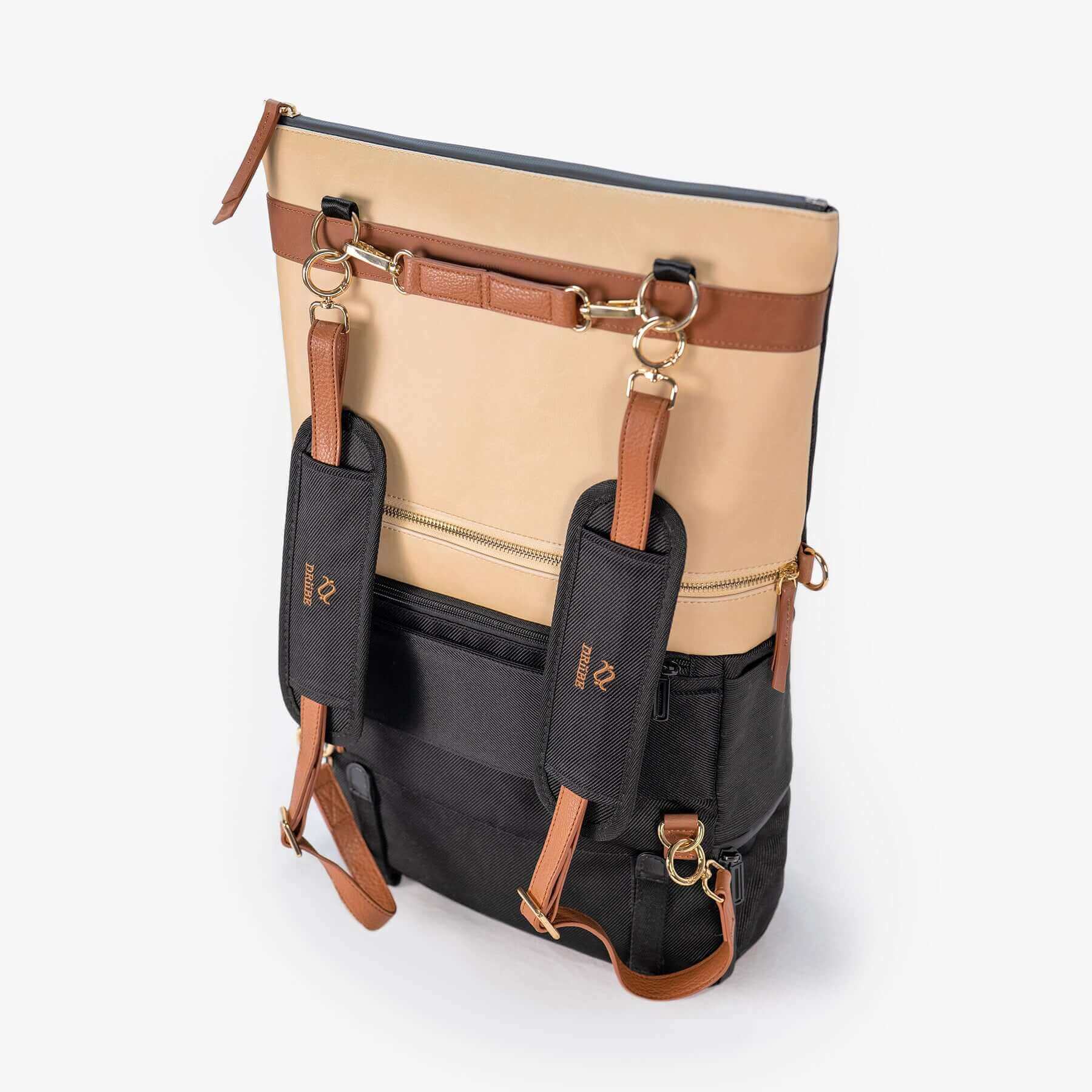 DAKOTA 3-in-1 Convertible Backpack Purse – Sand | Handbag, Daypack & Backpack