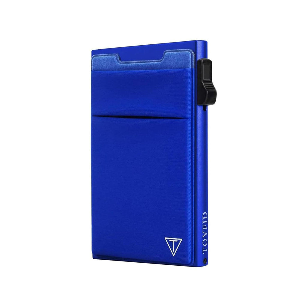 Slim RFID Blocking Pop-Up Wallet – Metal Card Holder for Men & Women