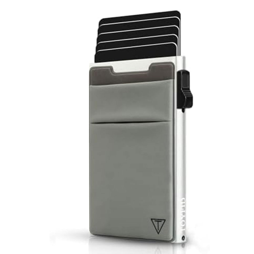 Slim RFID Blocking Pop-Up Wallet – Metal Card Holder for Men & Women